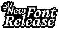 Zetafonts New Sticker by Zetafonts Type Foundry