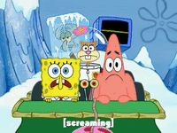 season 8 frozen face-off GIF by SpongeBob SquarePants