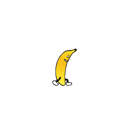 Qualityfruit giphyupload fruit banana sweden Sticker