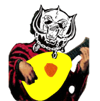 fun rock Sticker by ladypat