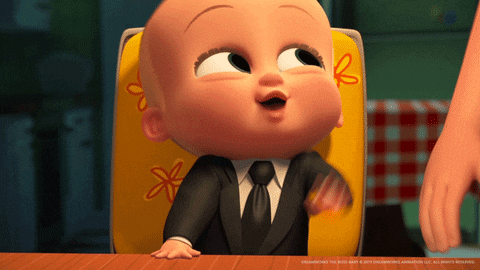 thebossbaby giphyupload work business serious GIF