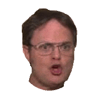 the office dwight STICKER by imoji