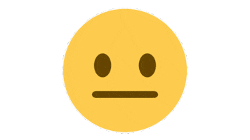 emojivid emoji emojivid smileys neutralface Sticker