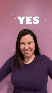 mybodymyqueen yes excited celebrate GIF