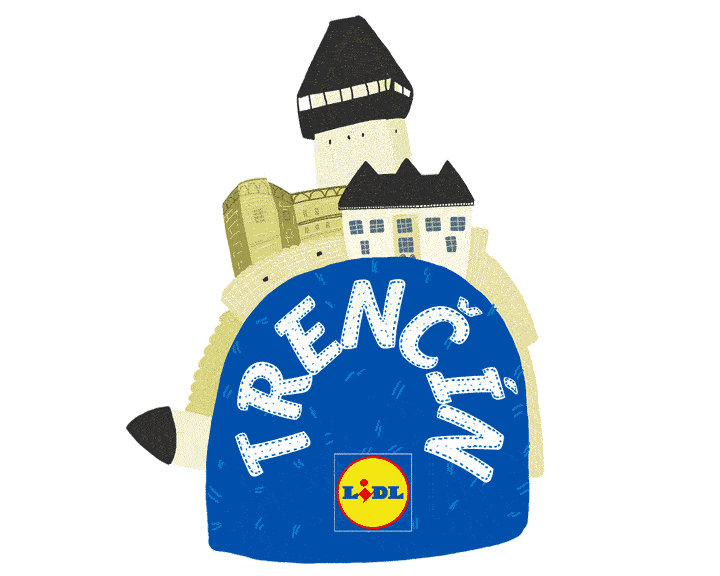 Trencin Sticker by Lidl Slovensko