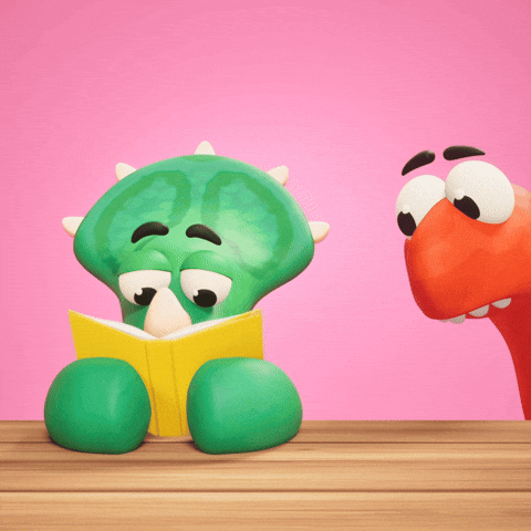 Interested What Are You Doing GIF by Claynosaurz