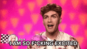 Excited Lets Go GIF by RuPaul's Drag Race