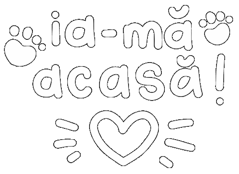 Adopta Sticker by Andreea Illustration