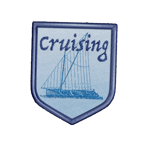 cinemaqueer queer camp sailing scout Sticker