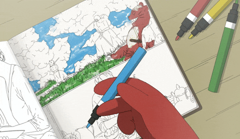 Art Create GIF by Kitaro World