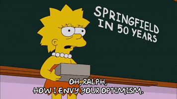 Lisa Simpson Optimism GIF by The Simpsons