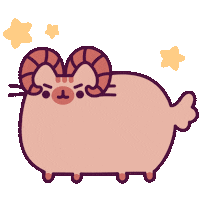 zodiac sign cat Sticker by Pusheen