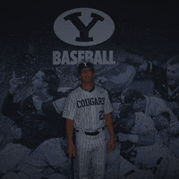 Sport Baseball GIF by BYU Cougars