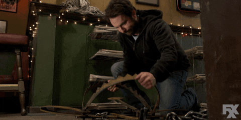 camping charlie day GIF by It's Always Sunny in Philadelphia