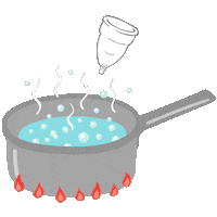 thedivacup period menstruation eco friendly periods Sticker