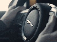 Driving Fast On My Way GIF by Jaguar