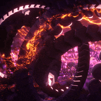 Loop Burning GIF by xponentialdesign