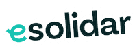 esolidar brand type logotype esolidar Sticker