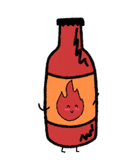 Hot Sauce Tacos Sticker by doozycrew