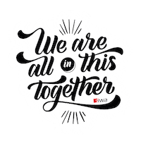 We Are All In This Together Sticker by SiwaOnlineGmbH