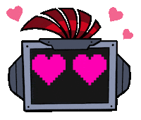 FiXTMusic love hearteyes recordlabel fixt Sticker