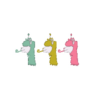 Socialllamaevents social llama events social llama rentals social llama 3 llamas Sticker