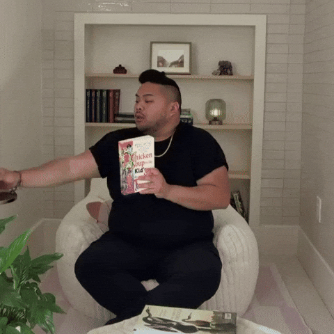 Book Reading GIF
