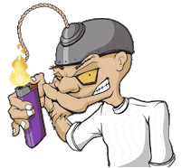 Fire Flame Sticker