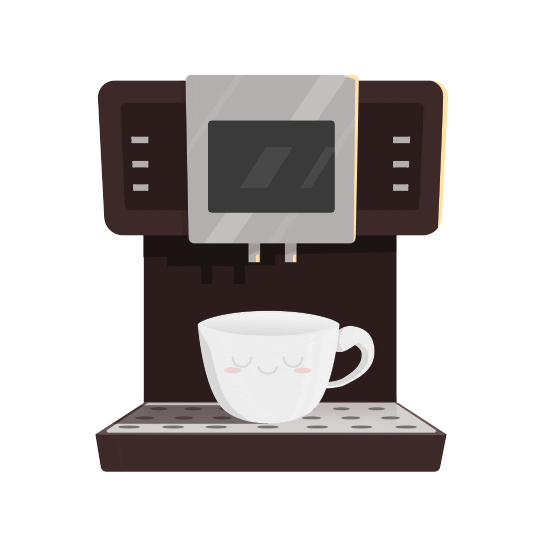 coffee machine Sticker by Mynd SK/CZ