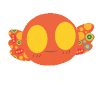 Tired Fly Sticker