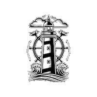 Mar Light House Sticker by jão peitas