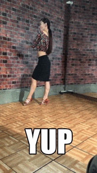 funny girl dance GIF