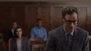 Look Around Court GIF by Hallmark Mystery