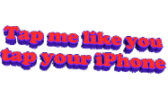 iphone wow Sticker by AnimatedText
