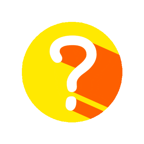 Orange Abc Sticker