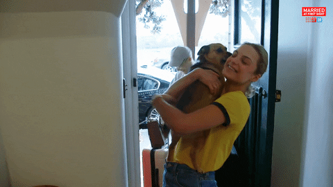 Dog Reaction GIF by Married At First Sight