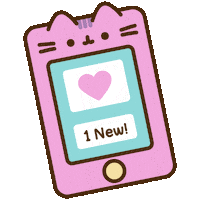 Video Games Heart Sticker by Pusheen