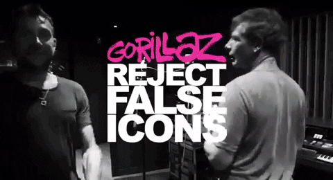 Reject False Icons GIF by Gorillaz