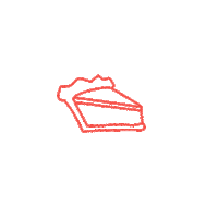 Pieslice Sticker by June Pie