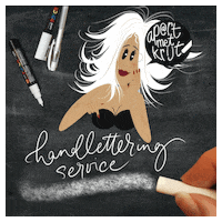 Lettering Chalkboard GIF