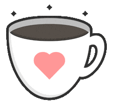 sleepy black coffee Sticker by Shallow Lagoon