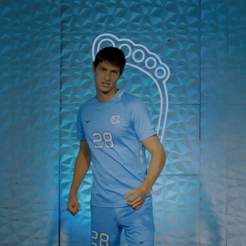 University Of North Carolina Soccer GIF by UNC Tar Heels
