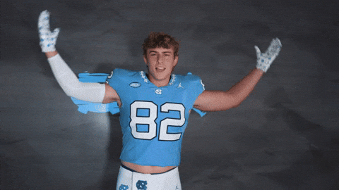 Excited Lets Go GIF by UNC Tar Heels