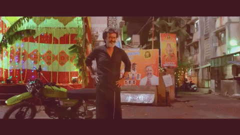 rajini style GIF