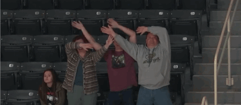 happy dance GIF by Charlotte Checkers
