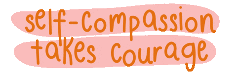 Words Courage Sticker by blurtitout