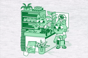 Cat Grow GIF by @gallegoseba