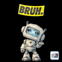 Bruh Moment Cute Robot GIF by Digi 995