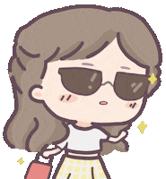 Sunglasses Hari Sticker