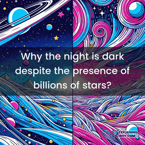 Night Sky Stars GIF by ExplainingWhy.com